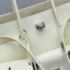 Balenciaga Bel Air Medium Carry All Bag Cream